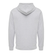 Iqoniq Abisko gerecycled katoen hoodie met rits, heather grey (XXL)