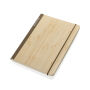 Scribe bamboe A5 Notitieboek, bruin