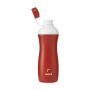 Oasus Bio Bottle 500 ml waterfles - rood/wit