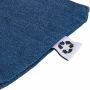 Gerecycled denim toilettas Orin blauw