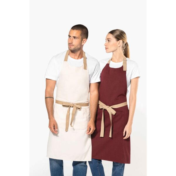 Ecologisch unisex schort Carbon One Size Ecologisch unisex schort Carbon One Size