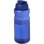 H2O Active® Eco Big Base 1 l drinkfles met klapdeksel - Blauw/Blauw