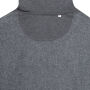 Iqoniq Abisko gerecycled katoen hoodie met rits, heather anthracite (XXXL)