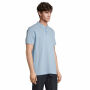 PULSE - PULSE UNISEX POLO - L - Sky Blue Pique