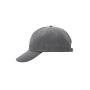 5 Panel Cap dark-grey one size