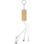 Bamboe sleutelhanger Sutton bruin
