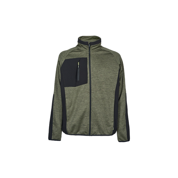 Full zip sweater HULL Dark Green 3XL Full zip sweater HULL Dark Green 3XL