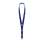 Afneembare polyester lanyard in Pantone-kleur met zeefdruk en ovale haak Afneembare polyester lanyard in Pantone-kleur met zeefdruk en ovale haak