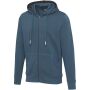 Arora heren hoodie met ritssluiting - Hale Blue - L