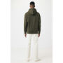 IQONIQ Rila lichtgewicht gerecycled katoen hoodie, khaki (M)