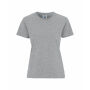 Cottover Gots T-shirt Lady Grey Melange XXL Cottover Gots T-shirt Lady Grey Melange XXL