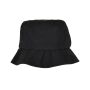 WATER REPELLENT BUCKET HAT, BLACK, One size, FLEXFIT