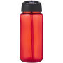 H2O Active® Octave Tritan™  600 ml sportfles met tuitdeksel - Rood/Zwart