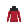 Kinder trainingsjasje met rits Sporty Red / Black 12/14 jaar