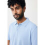 IQONIQ Yosemite gerecycled katoen pique polo, sky blue (XL)