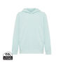 IQONIQ Yengo kids recycled katoen hoodie met steekzakken, crushed mint (34)