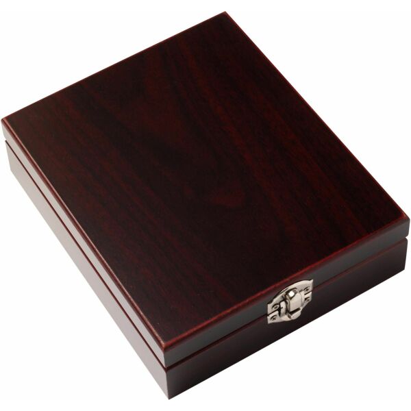 Houten wijn cadeauset Brady