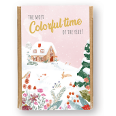 Blossombs - Giftbox mini Xmas - 4 stuks - Winter landscape