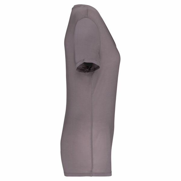 100% Lyocell TENCEL™ dames T-shirt metal grey XXL 100% Lyocell TENCEL™ dames T-shirt metal grey XXL