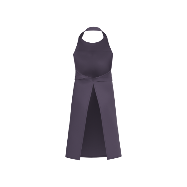 Schort met zak van biologisch katoen Deep Plum One Size Schort met zak van biologisch katoen Deep Plum One Size