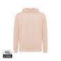 IQONIQ Rila lichtgewicht gerecycled katoen hoodie, peach nectar (M)