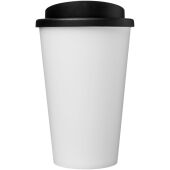 Americano® Eco 350 ml gerecyclede drinkbeker - Wit/Zwart Americano® Eco 350 ml gerecyclede drinkbeker - Wit/Zwart