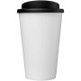 Americano® Eco 350 ml gerecyclede drinkbeker - Wit/Zwart