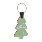 Fjerny Creative - aangepaste kerstsleutelhanger, kerstboom