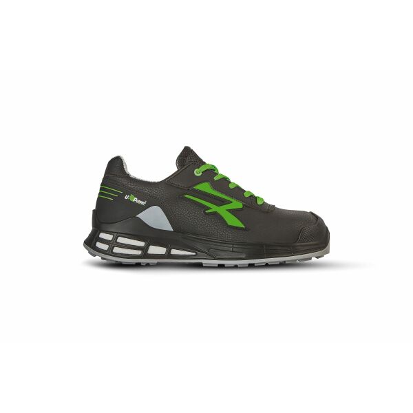 Veiligheidsschoen Jago Black / Green 36 EU Veiligheidsschoen Jago Black / Green 36 EU