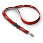 Afneembare polyester keycord met reflecterende draden