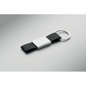 ESCRI SET - Balpen en sleutelhangerset PU - Zilver