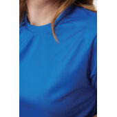 IQONIQ Tikal gerecycled polyester sneldrogend sport t-shirt, royal blue (XXS)