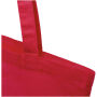 Madras 140 g/m2 draagtas van GRS gerecycled katoen 7 l - Rood