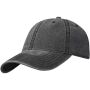 Grafton 6 panel gewassen cap - Zwart Grafton 6 panel gewassen cap - Zwart
