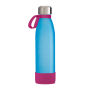 Fles RETUMBLER-myTOULON GLASS - magenta, zilver, cyaan Fles RETUMBLER-myTOULON GLASS - magenta, zilver, cyaan