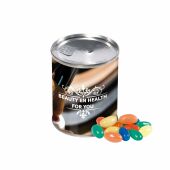 Blikje met jelly beans, Wit