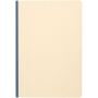 Liliana A5 sugarcane and RPET soft cover notebook - Ocean blue