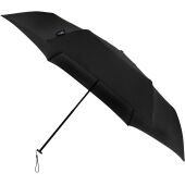 MINIMAX - Extreem lichte opvouwbare reisparaplu - Handopening - Windproof -  90 cm - Zwart