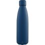 Gerecyclede dubbelwandige drinkfles 500 ml Sunny blauw Gerecyclede dubbelwandige drinkfles 500 ml Sunny blauw