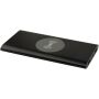Juice type-C draadloze powerbank van 8000 mAh van gerecycled aluminium - Zwart