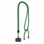 Crossbody, trendy duotone lanyard telefoonhouder van polyester Crossbody, trendy duotone lanyard telefoonhouder van polyester