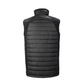 Black compass gewatteerde softshell bodywarmer Black/Black 4XL