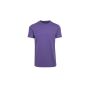 ROUND NECK T-SHIRT, ULTRA VIOLET, 3XL, BUILD YOUR BRAND
