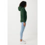 IQONIQ Rila lichtgewicht gerecycled katoen hoodie, forest green (L)