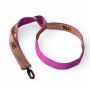 Zeefdruk lanyard van kurk en polyester Zeefdruk lanyard van kurk en polyester