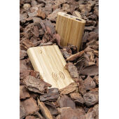 Bamboe 5.000 mAh powerbank, bruin