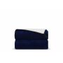 Gecombineerde coral fleece deken 120x150cm (500g/m²) sublimatie - Donkerblauw