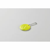 GRIN - Ronde reflecterende hanger - Neon Geel