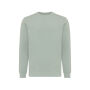 IQONIQ Etosha lichtgewicht gerecycled katoen sweater, iceberg green (XXS)