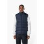 Herenbodywarmer in twee stoffen Black / Dark Grey Heather XS Herenbodywarmer in twee stoffen Black / Dark Grey Heather XS